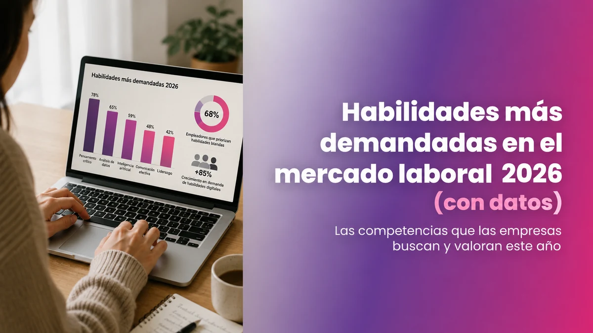 Habilidades más demandadas en el mercado laboral 2026 (con datos)